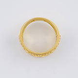 Anillo Carril Corazón 4.35 g / T5 3/4 Oro Amarillo 18K