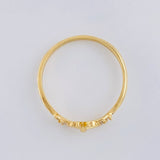 Infinity Bow Ring 1.25 g / T5 1/2 18K Yellow Gold