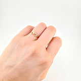 Infinity Bow Ring 1.25 g / T5 1/2 18K Yellow Gold