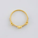 Anillo Corona De Corazones 1.85 g / T5 3/4 Oro Amarillo 18K