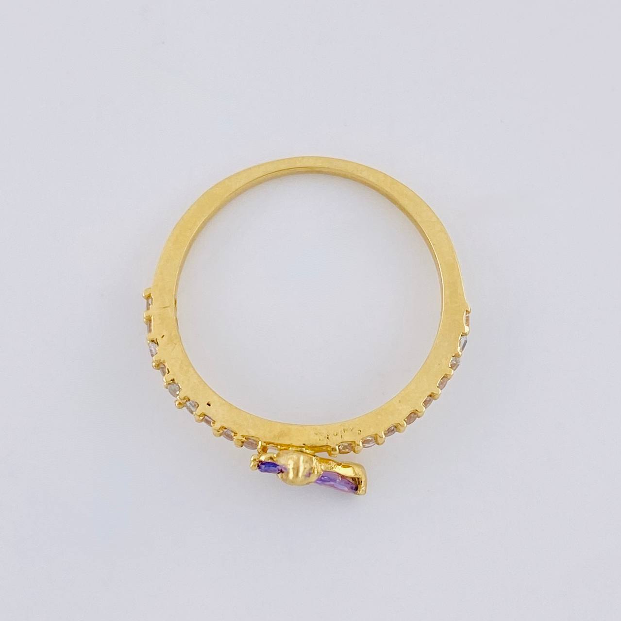 Churumbela Butterfly Ring 1.9 g / T6 3/4 18K Yellow Gold