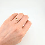 Crown Ring 1.45 g / T6 3/4 18K Yellow Gold