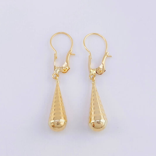 Hoop Earrings Lagrima 0.85 g / 1 1/4 in 18K Yellow Gold