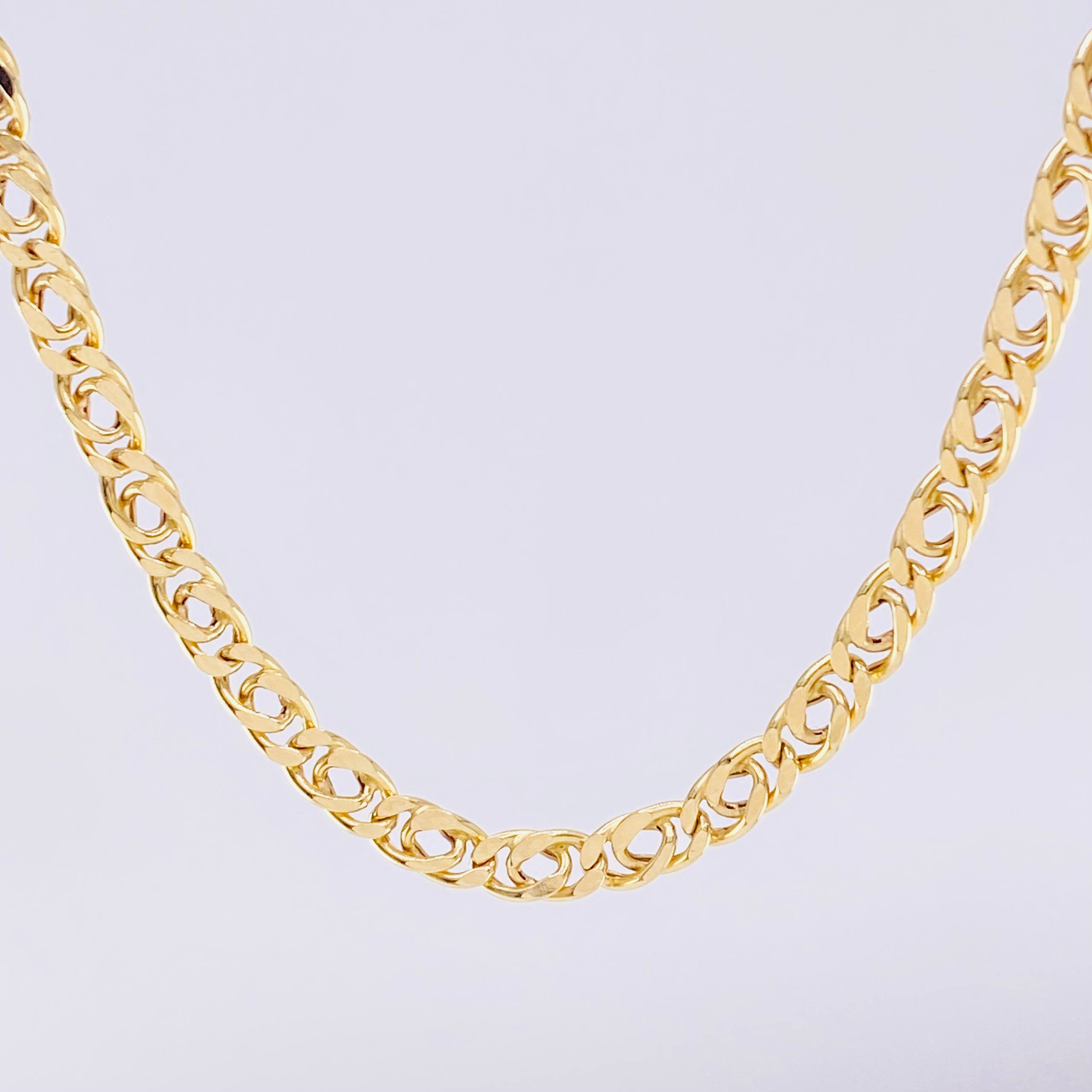 Cadena Lumachina 6.9 g / 20 in / 3.7 mm Oro Amarillo 18K