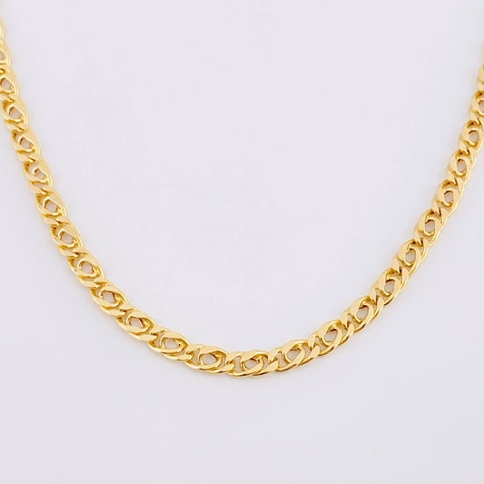 Cadena Lumachina 6.9 g / 20 in / 3.7 mm Oro Amarillo 18K
