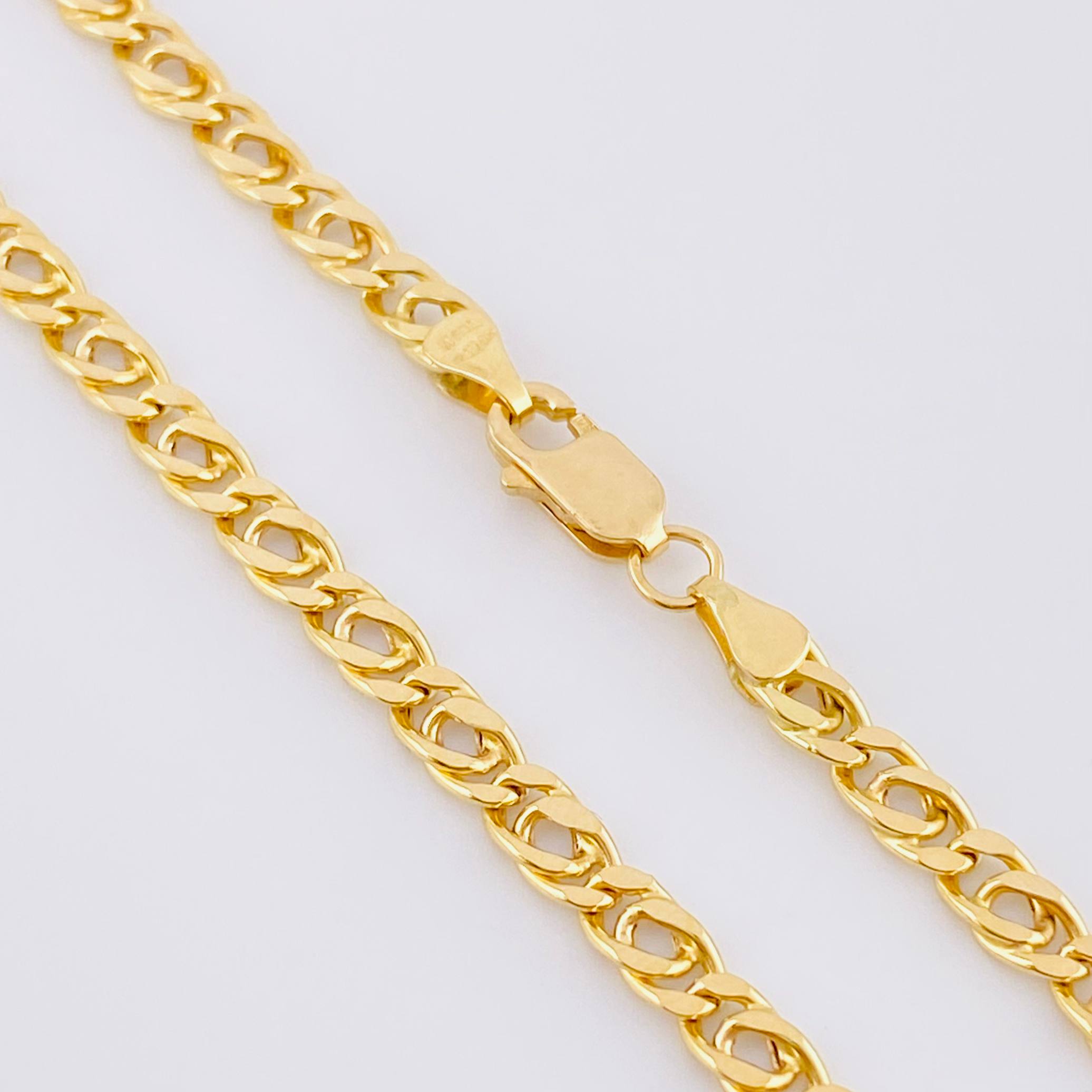 Cadena Lumachina 6.9 g / 20 in / 3.7 mm Oro Amarillo 18K