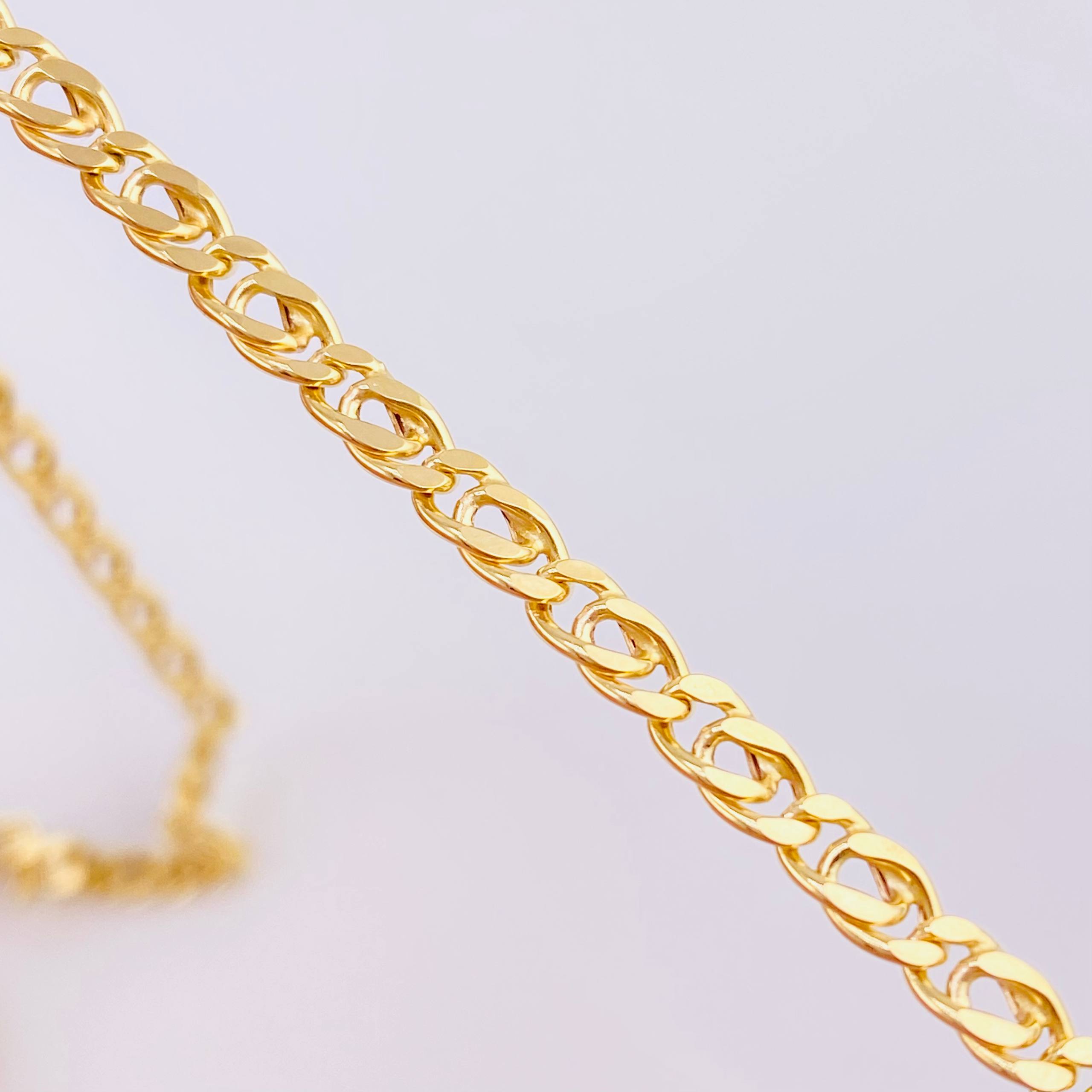 Cadena Lumachina 6.9 g / 20 in / 3.7 mm Oro Amarillo 18K