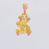 Pendant Bear 1.35 g / 3/4 in 18K Yellow Gold