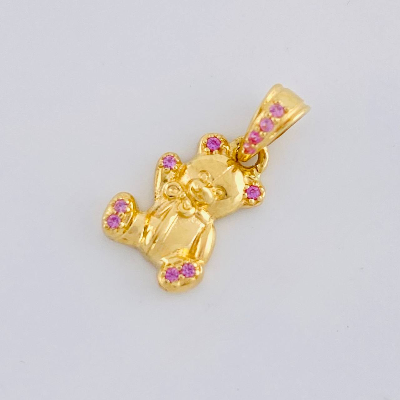 Pendant Bear 1.35 g / 3/4 in 18K Yellow Gold