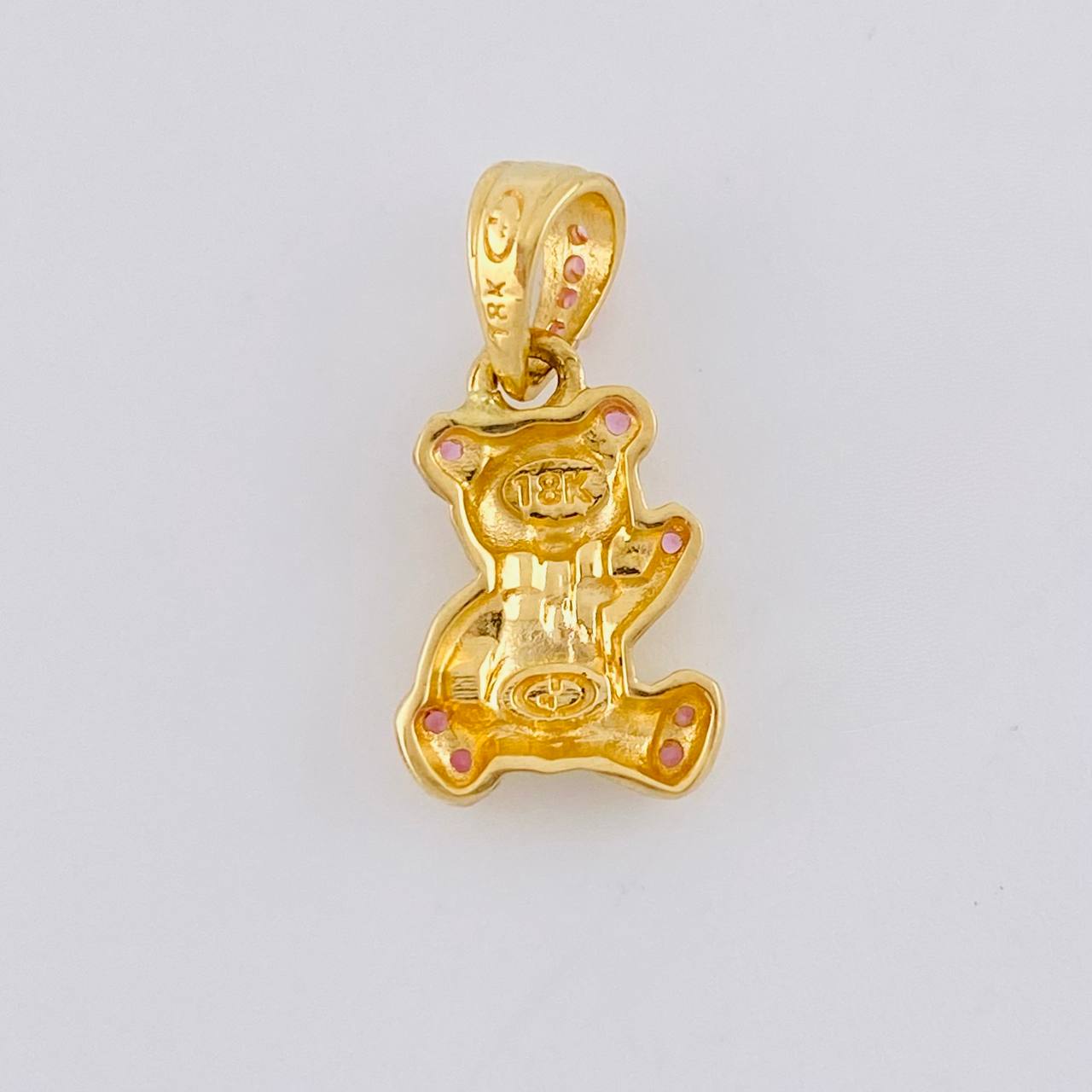 Pendant Bear 1.35 g / 3/4 in 18K Yellow Gold