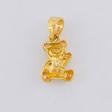 Pendant Bear 1.35 g / 3/4 in 18K Yellow Gold