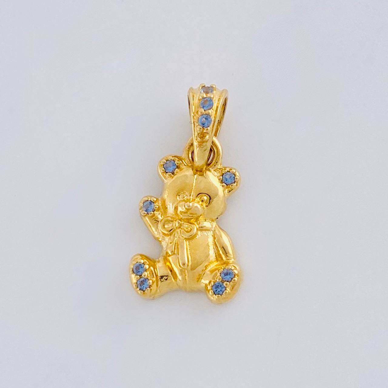 Dije Oso 1.3 g / 3/4 in Oro Amarillo 18K