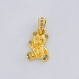 Dije Oso 1.3 g / 3/4 in Oro Amarillo 18K