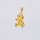 Dije Oso 1.3 g / 3/4 in Oro Amarillo 18K