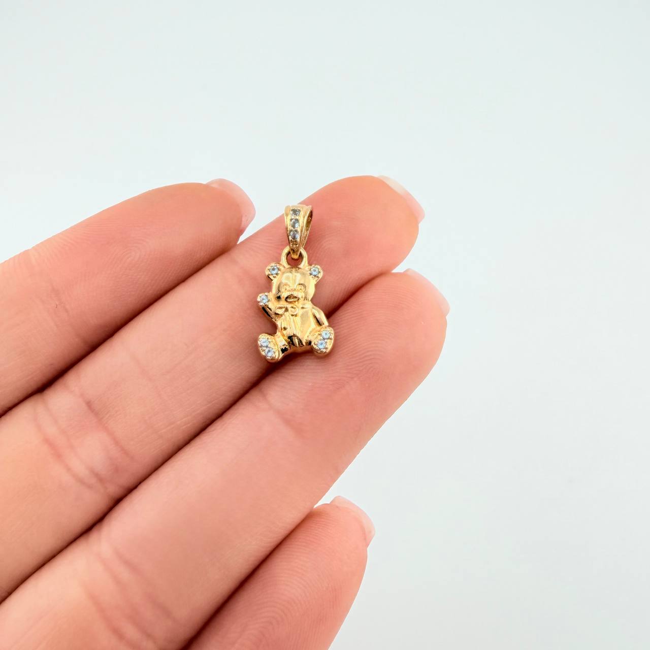 Dije Oso 1.3 g / 3/4 in Oro Amarillo 18K