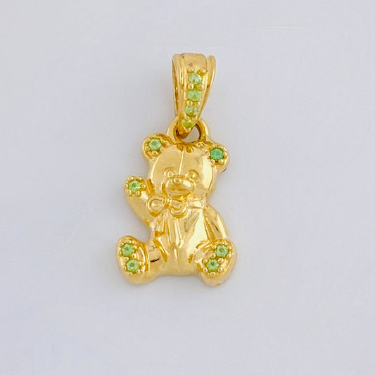 Dije Oso 1.3 g / 3/4 in Oro Amarillo 18K