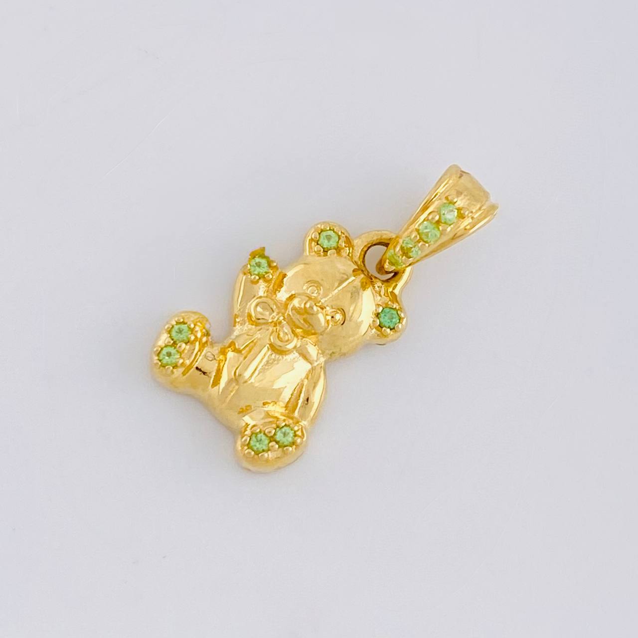 Dije Oso 1.3 g / 3/4 in Oro Amarillo 18K