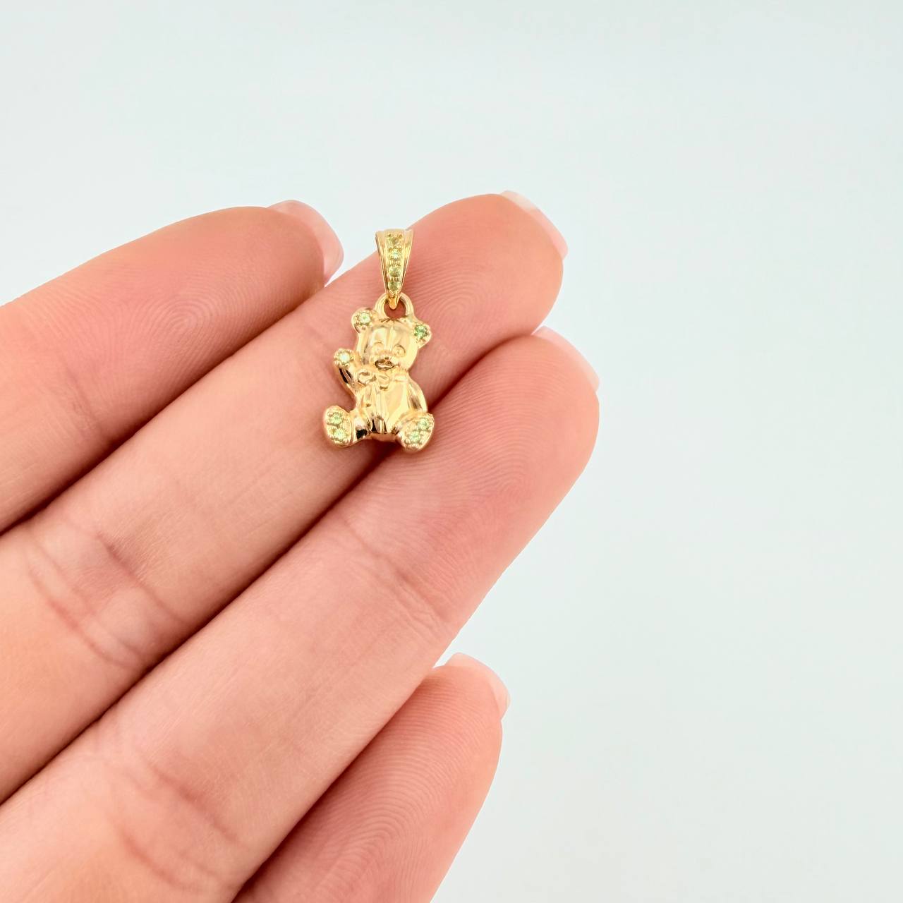 Dije Oso 1.3 g / 3/4 in Oro Amarillo 18K
