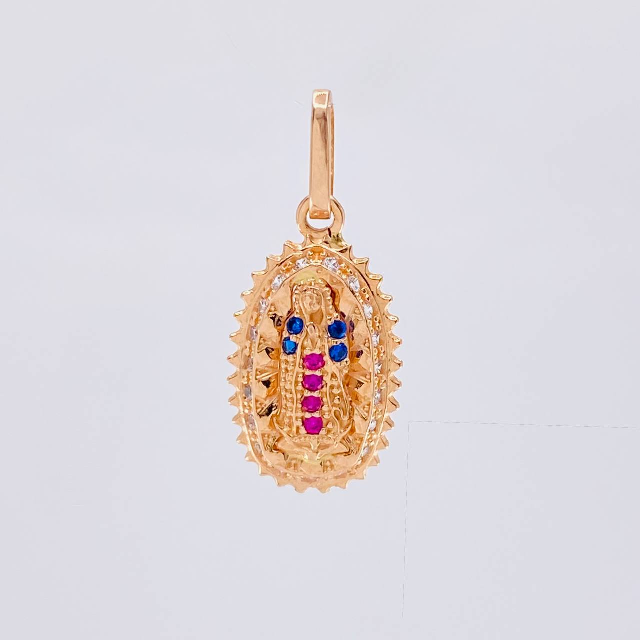 Dije Virgen De Guadalupe 1.4 g / 1 in Oro Amarillo 18K