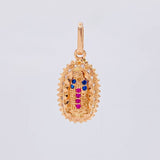 Dije Virgen De Guadalupe 1.4 g / 1 in Oro Amarillo 18K