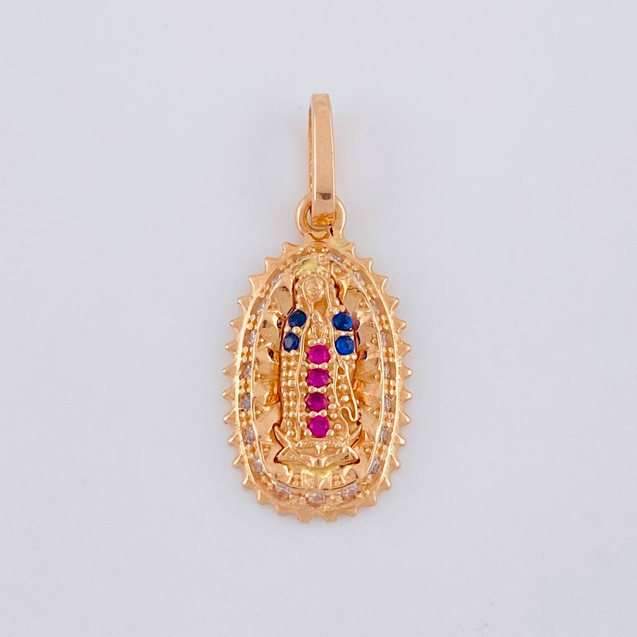 Dije Virgen De Guadalupe 1.4 g / 1 in Oro Amarillo 18K