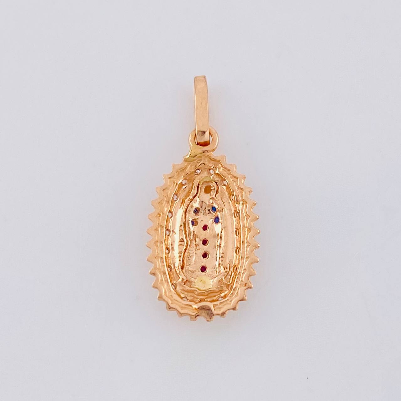 Dije Virgen De Guadalupe 1.4 g / 1 in Oro Amarillo 18K