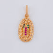 Dije Virgen De Guadalupe 1.4 g / 1 in Oro Rosa 18K