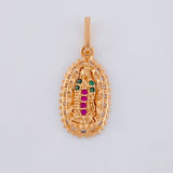Dije Virgen De Guadalupe 1.4 g / 1 in Oro Rosa 18K