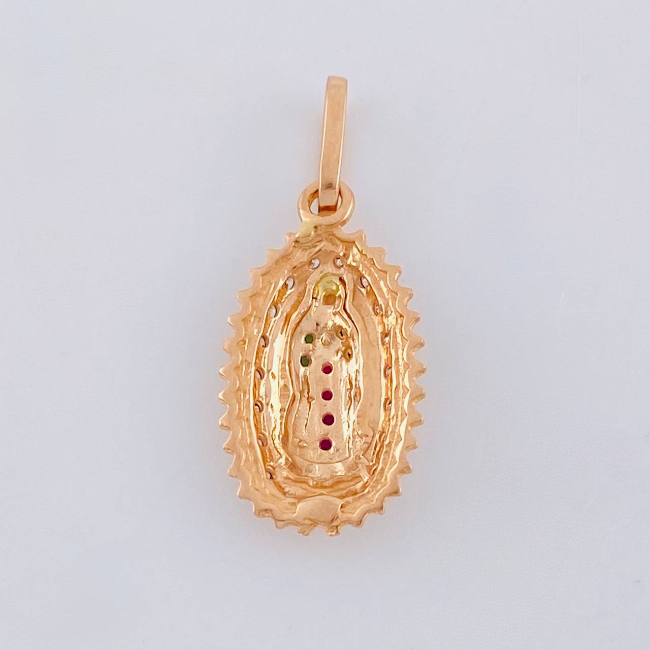 Dije Virgen De Guadalupe 1.4 g / 1 in Oro Rosa 18K