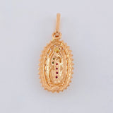 Dije Virgen De Guadalupe 1.4 g / 1 in Oro Rosa 18K