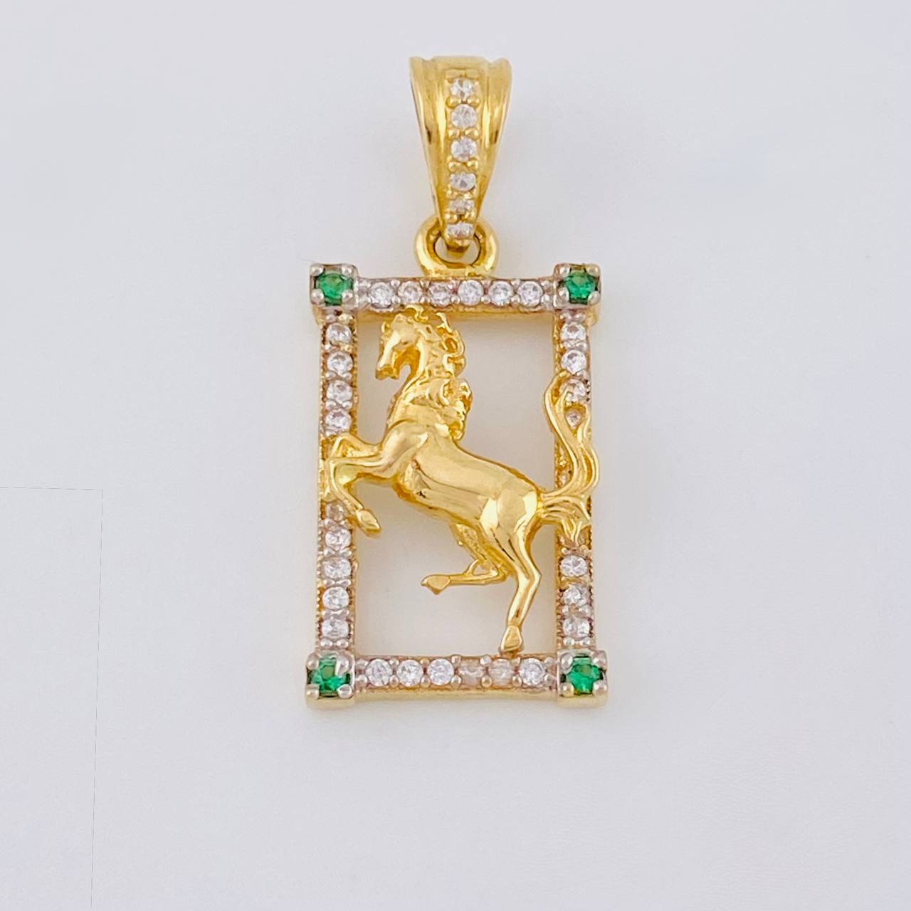 Dije Marco Caballo 2.35 g / 1 in Oro Amarillo 18K