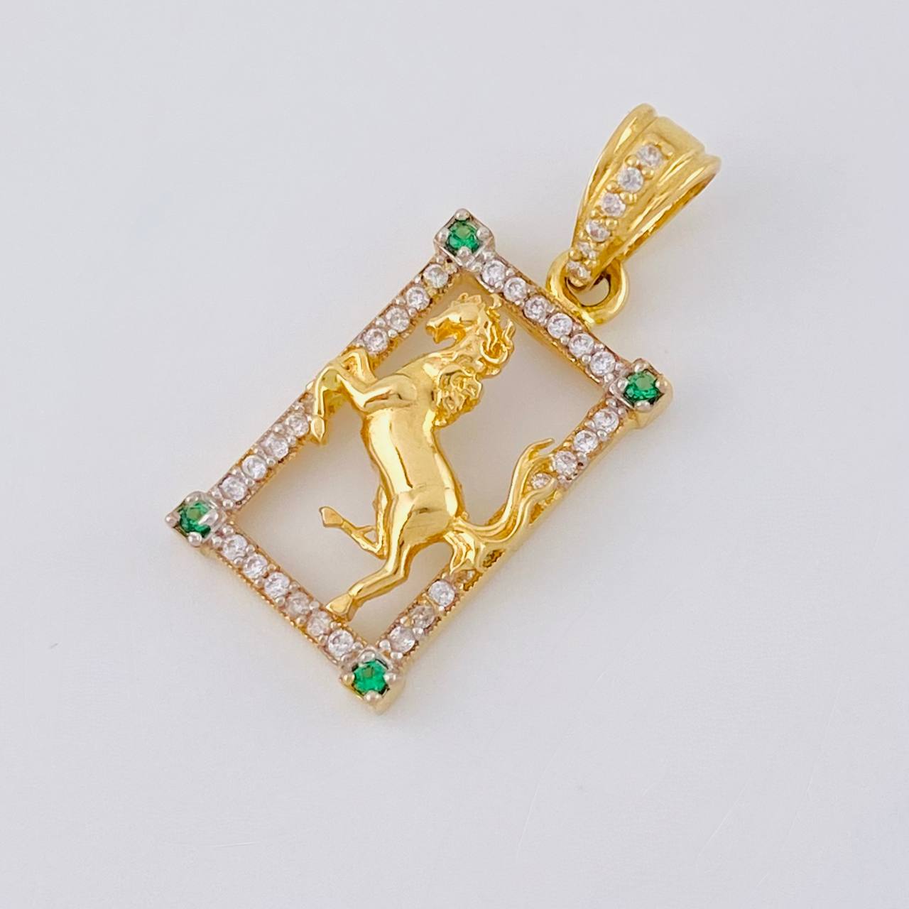 Dije Marco Caballo 2.35 g / 1 in Oro Amarillo 18K