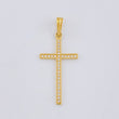 Dije Cruz 1.1 g / 1 1/4 in Oro Amarillo 18K