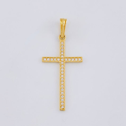 Pendant Cross 1.1 g / 1 1/4 in 18K Yellow Gold