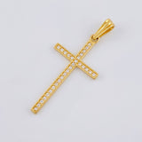 Dije Cruz 1.1 g / 1 1/4 in Oro Amarillo 18K