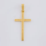Dije Cruz 1.1 g / 1 1/4 in Oro Amarillo 18K