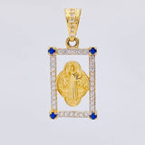 Pendant Frame Saint Benedict 2.35 g / 1 in Yellow Gold 18K