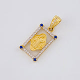 Pendant Frame Saint Benedict 2.35 g / 1 in Yellow Gold 18K