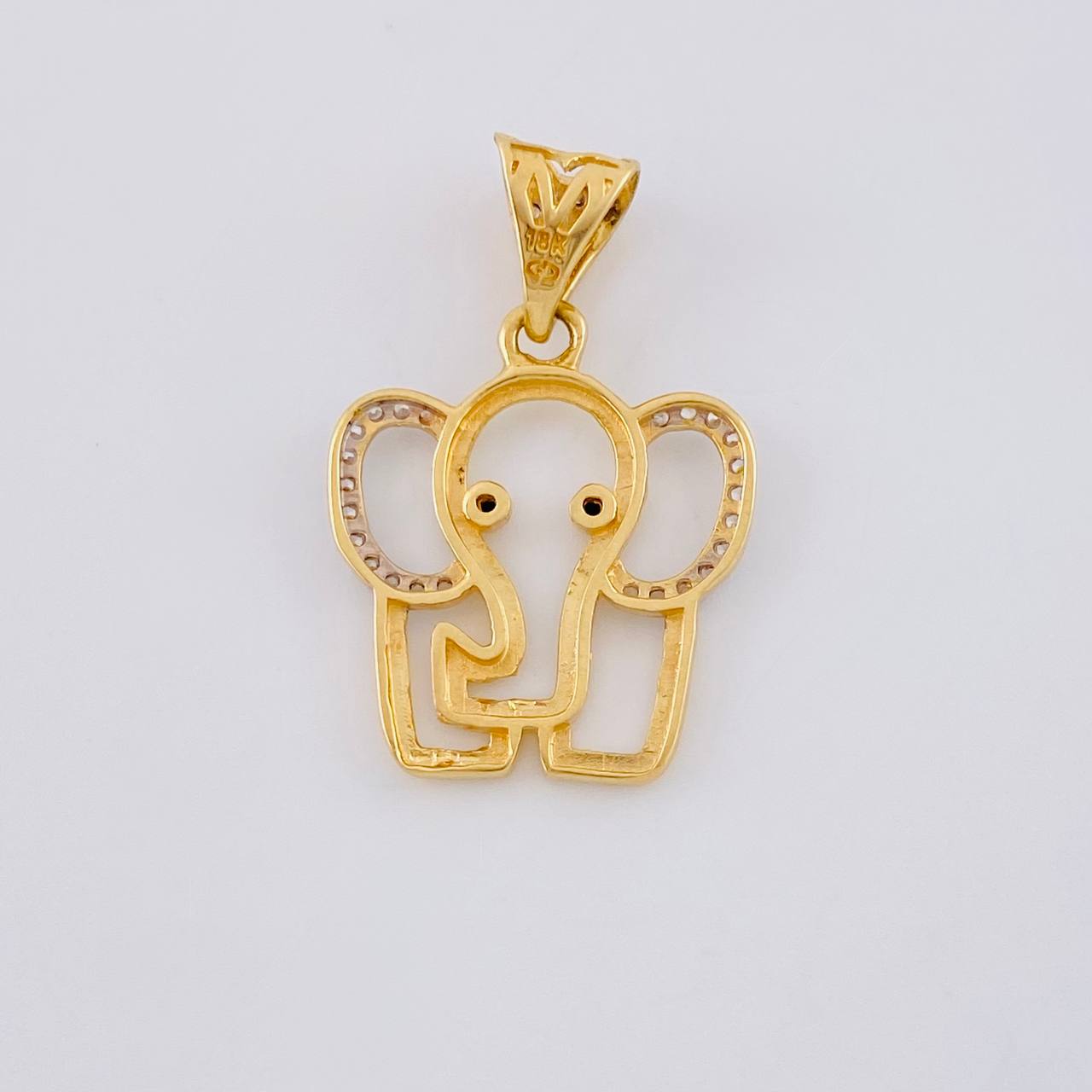 Dije Elefante 2.1 g / 1 in Oro Amarillo 18K