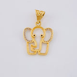 Dije Elefante 2.1 g / 1 in Oro Amarillo 18K