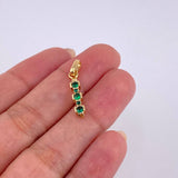 Dije Tres Cuencas 1.5 g / 1 in Oro Amarillo 18K