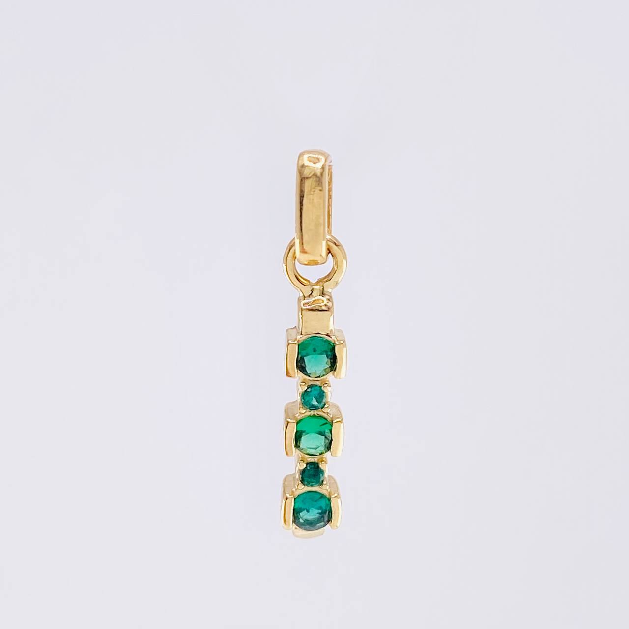 Dije Tres Cuencas 1.5 g / 1 in Oro Amarillo 18K