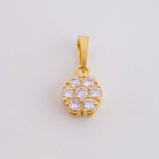 Dije Pasel Lunar 1.25 g / 1/2 in Oro Amarillo 18K