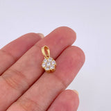 Dije Pasel Lunar 1.25 g / 1/2 in Oro Amarillo 18K
