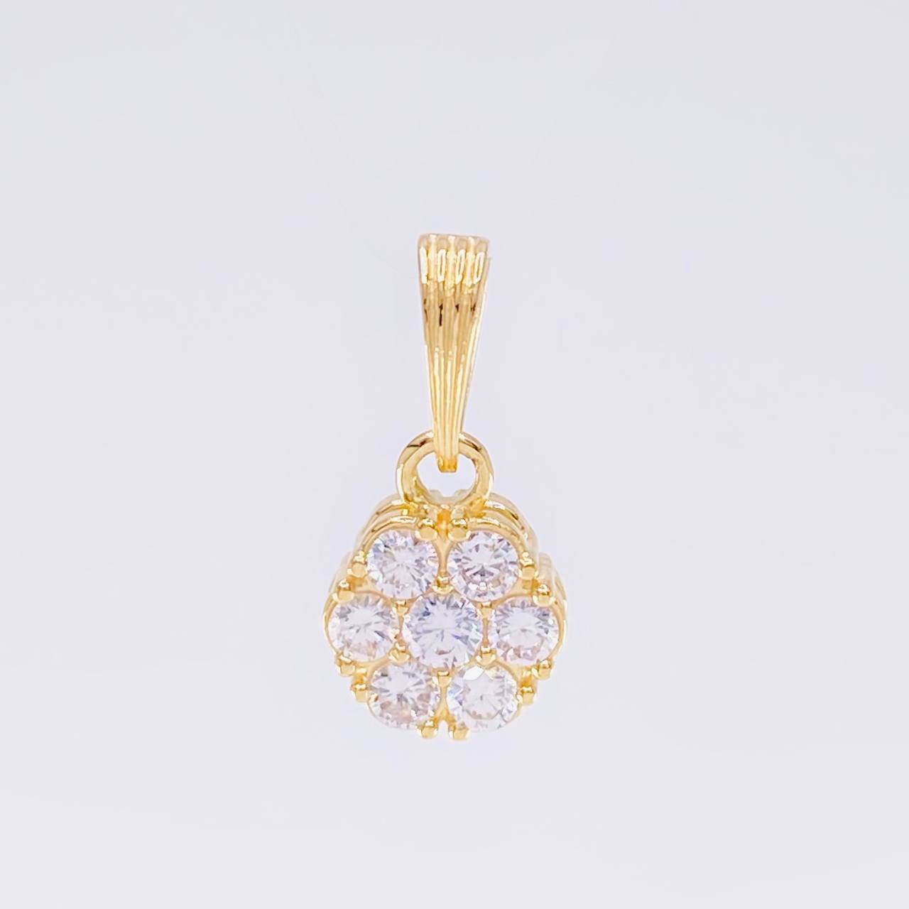 Dije Pasel Lunar 1.25 g / 1/2 in Oro Amarillo 18K