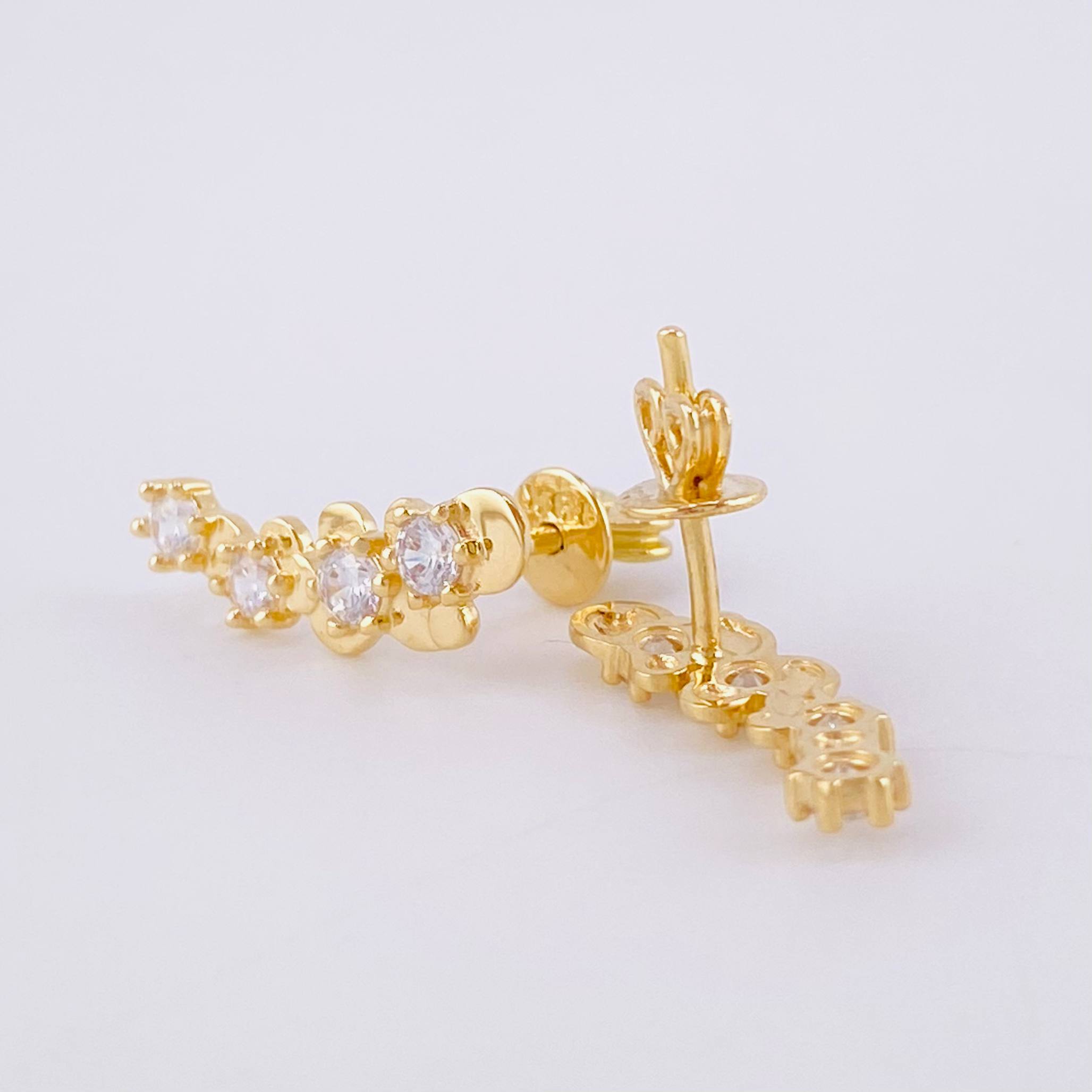 Topos Espuma Estelar 2.05 g / 3/4 in Oro Amarillo 18K