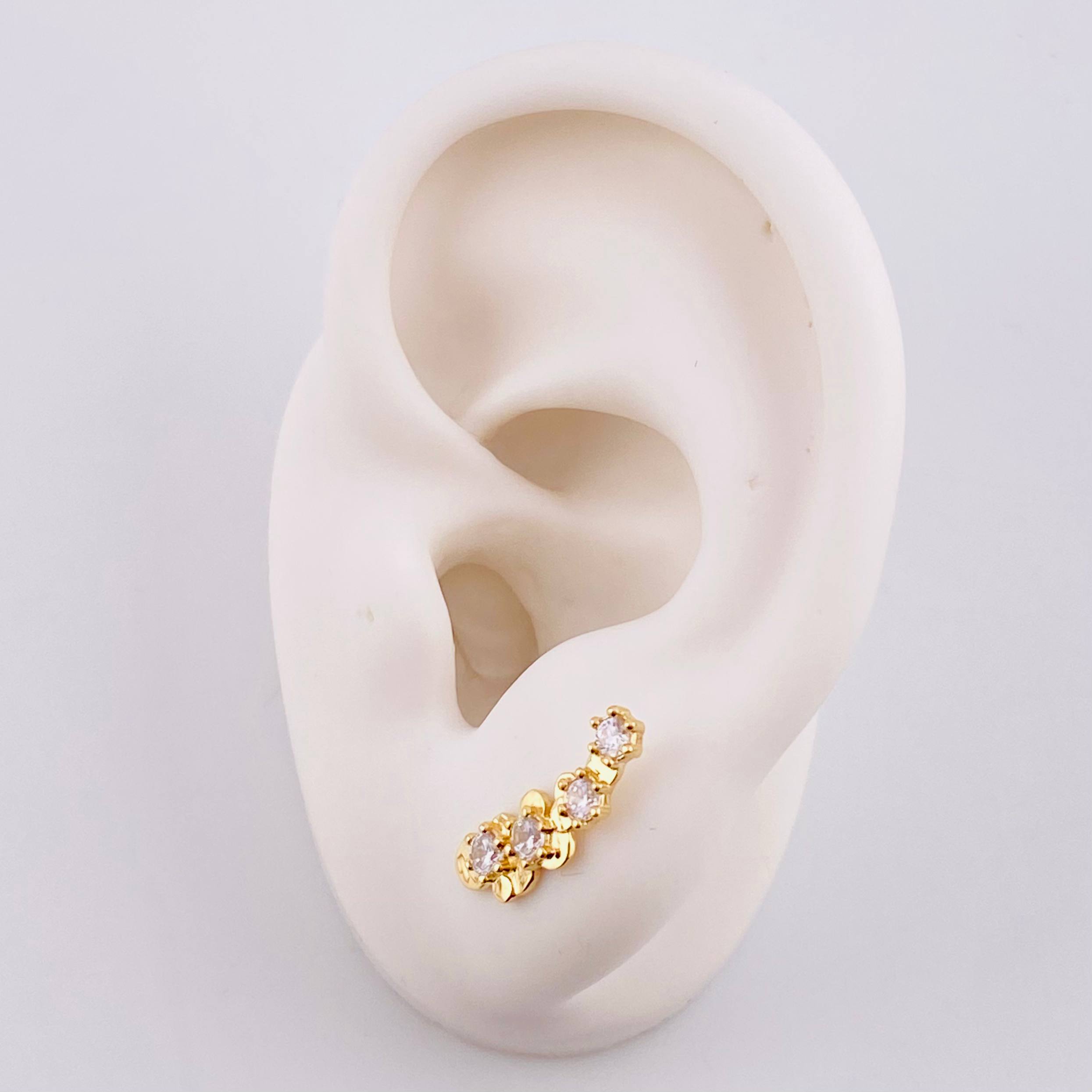 Topos Espuma Estelar 2.05 g / 3/4 in Oro Amarillo 18K