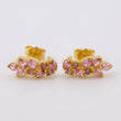 Stud Earrings Espiga Seguida 2.35 g / in / 5.55 mm Yellow Gold 18K