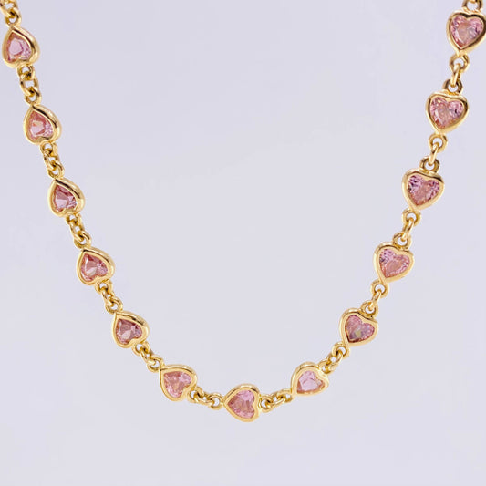 Cadena Secuencia De Corazones 17.65 g / 20 3/4 in / 5.15 mm Oro Amarillo 18K