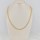 Cadena Lazo 2.9 g / 19 3/4 in / 2 mm Oro Amarillo 18K